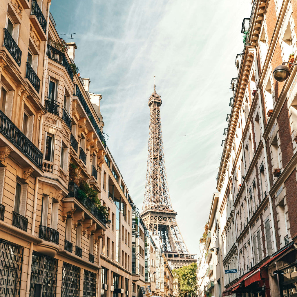 Ville de Paris avec vue sur la tour Eiffel