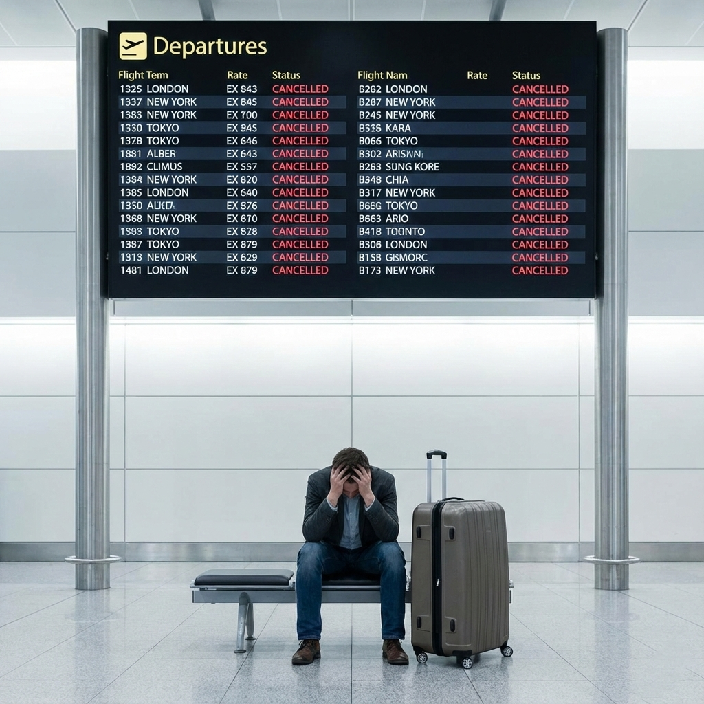 Vol annulé : que faire et quels sont vos droits en tant que passager